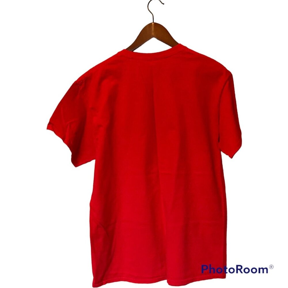 Liberty Flames Red S/S T-Shirt Men's Size L NCAA Give Me Liberty LU University - Picture 7 of 9
